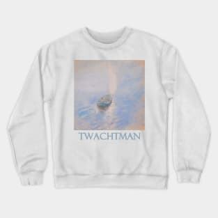 Sailing in the Mist by John Henry Twachtman Crewneck Sweatshirt